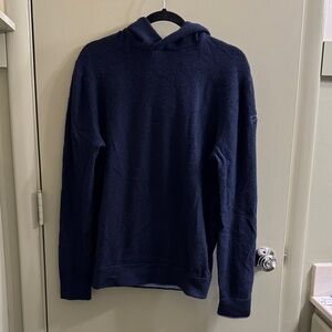 Grayson cashmere Navy Blue hoodie/pullover